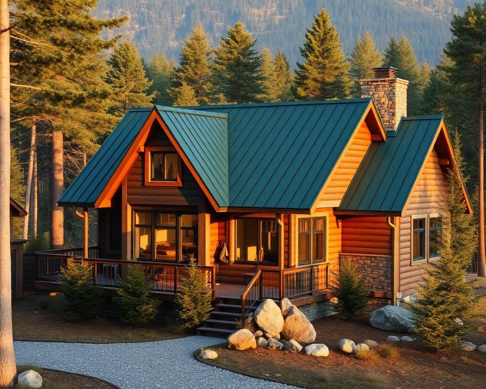Metal roof installation transformation — after